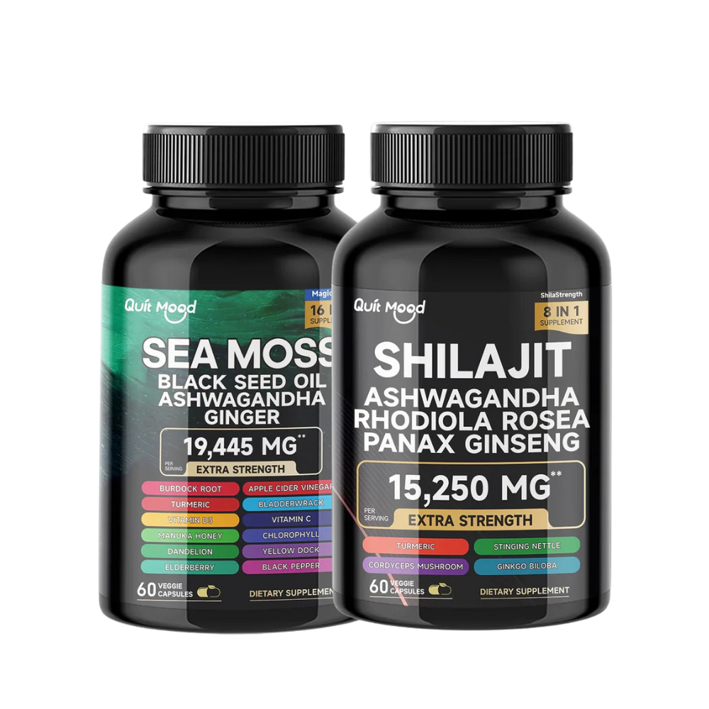 Shilajit & Sea Moss - Vitality & Nourishment