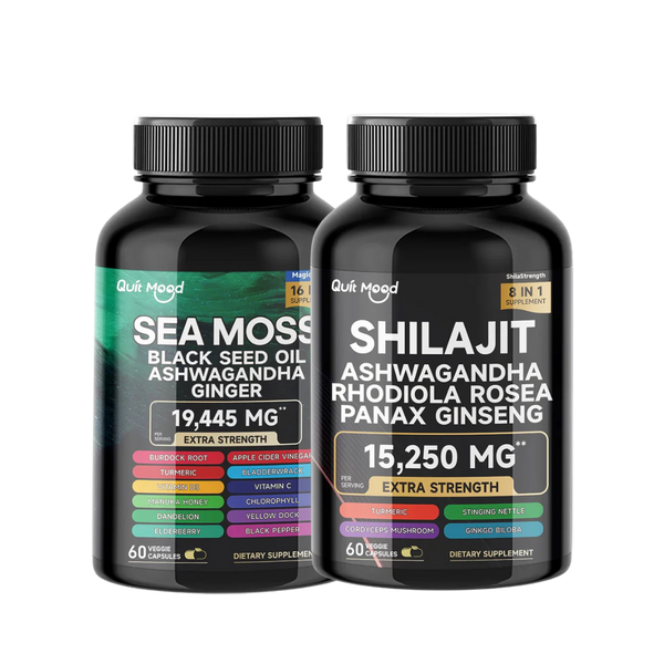 Shilajit & Sea Moss - Vitality & Nourishment