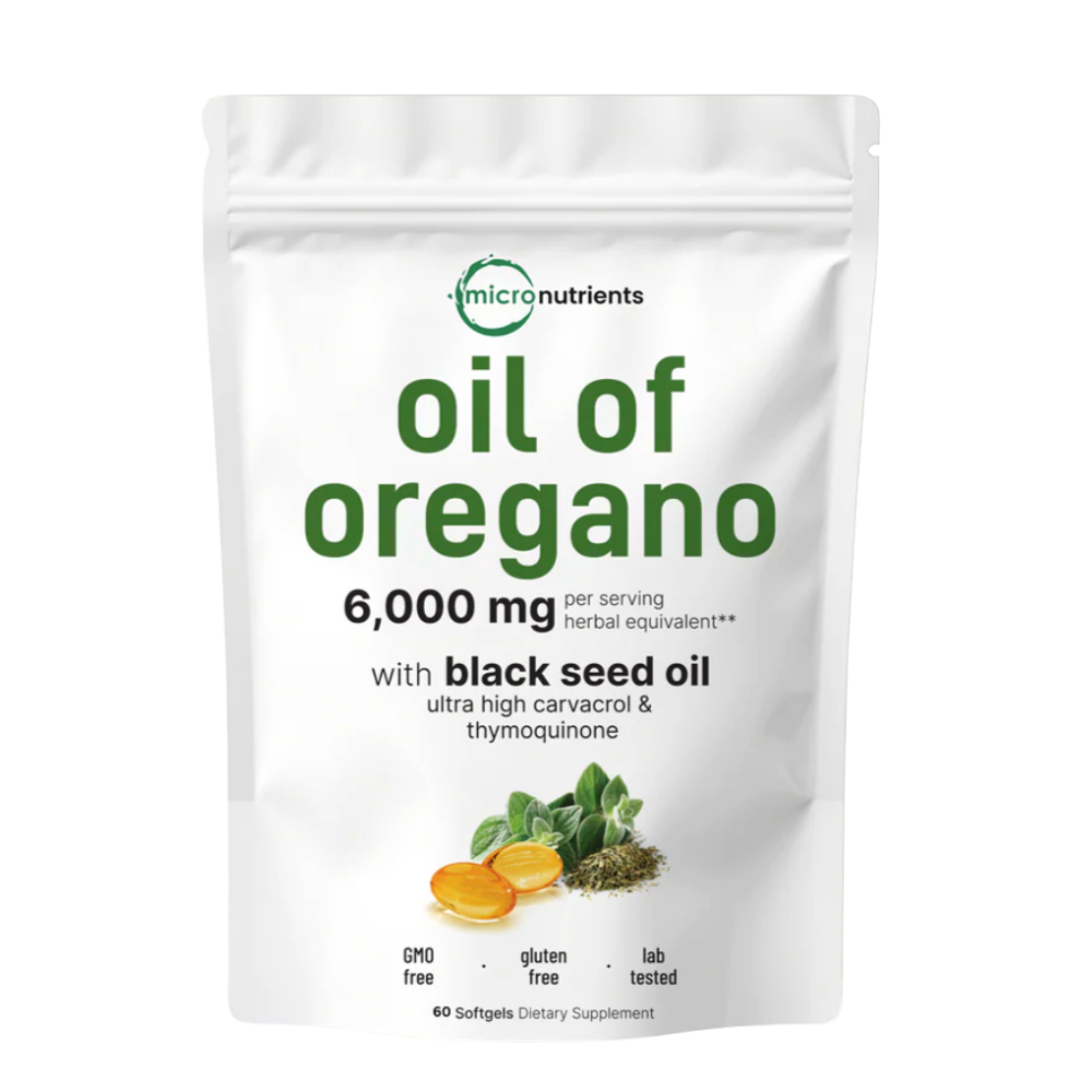 Oil of Oregano with Black seed Oil Soft Gels