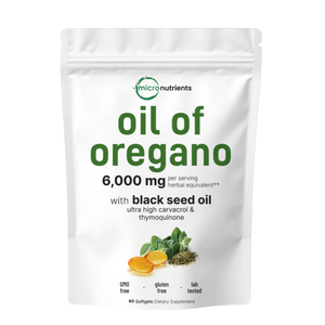 Oil of Oregano with Black seed Oil Soft Gels