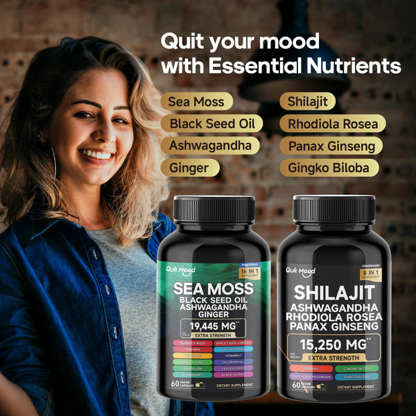 Shilajit & Sea Moss - Vitality & Nourishment