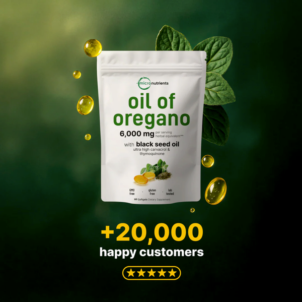 Oil of Oregano with Black seed Oil Soft Gels